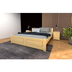 ŁÓŻKO SOSNOWE PARMA 140X200